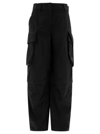 Shop Alexander Wang Cargo Trousers With Oversize Pockets