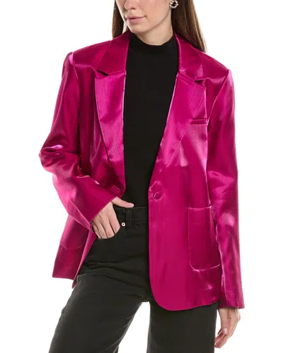 Crosby By Mollie Burch Jonie Blazer In Pink Party In Purple