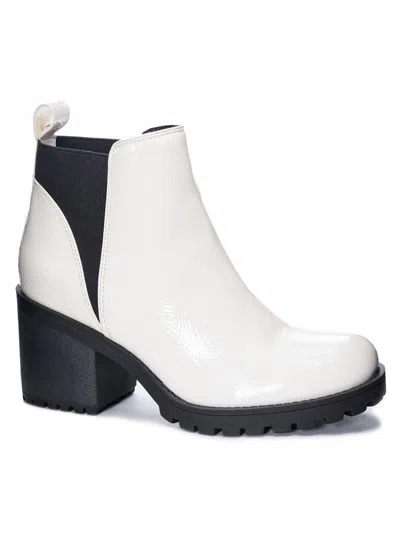 Dirty Laundry Lisbon Chelsea Boot In White