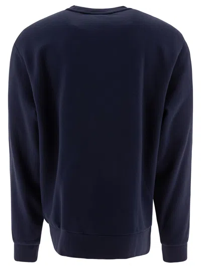 Carhartt Script Embroidered Sweatshirt In Blue