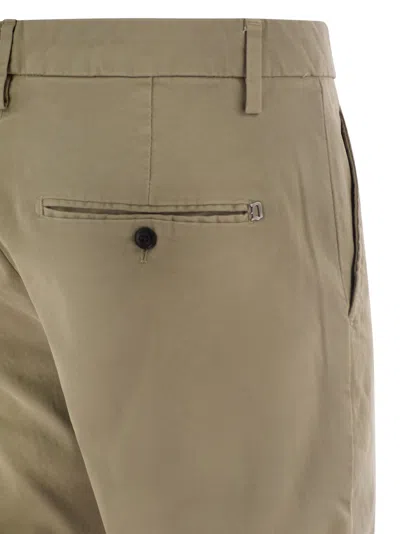 Dondup Spiritissimo Regular Chino Trousers In Light Gabardine