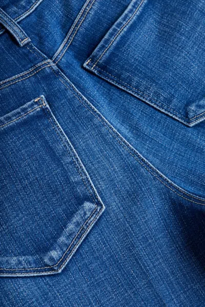 L Agence Ruth Straight-leg Jean In Blue