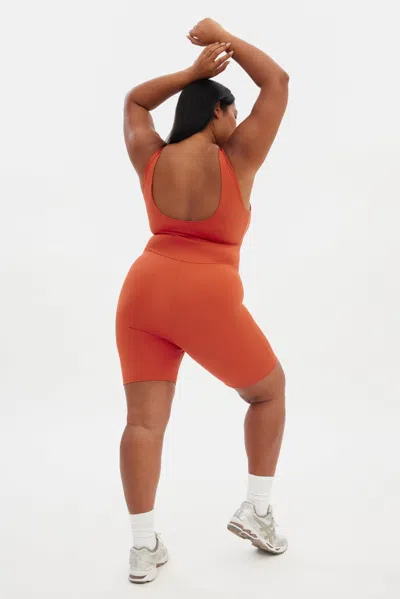 Girlfriend Collective Azalea Bike Unitard
