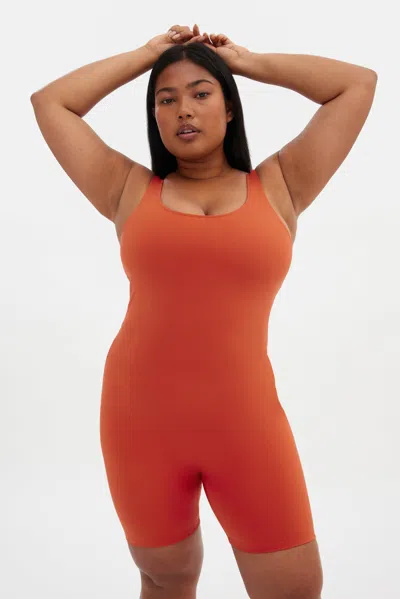 Girlfriend Collective Azalea Bike Unitard