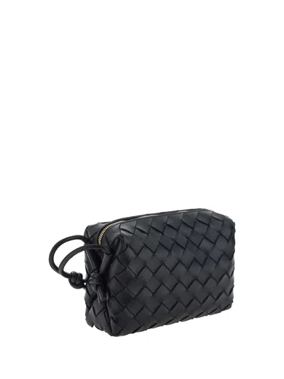 Bottega Veneta Women Mini Shoulder Bag In Black