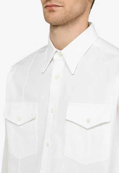 Department Five Department 5 Change Long-sleeved Shirt White In White