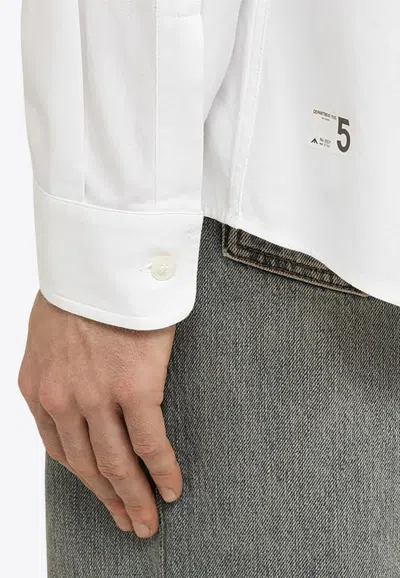 Department Five Department 5 Change Long-sleeved Shirt White In White
