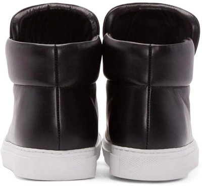 Shop Versace Black Medusa High-top Sneakers