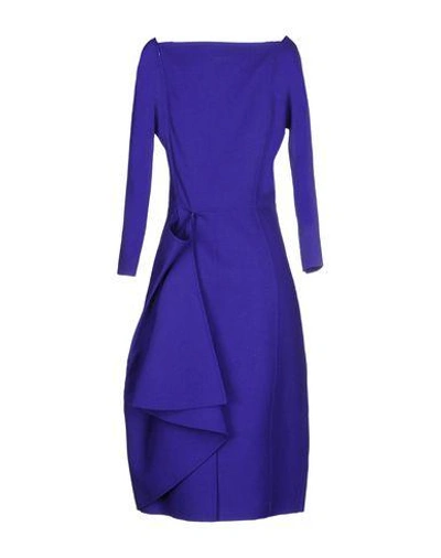 Shop Dsquared2 Knee-length Dresses In Purple