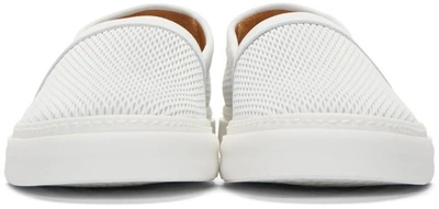 Shop Marc Jacobs White Leather Low-top Trainers