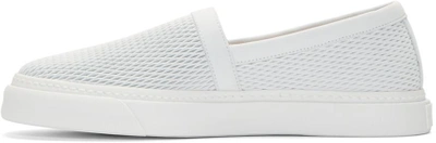 Shop Marc Jacobs White Leather Low-top Sneakers