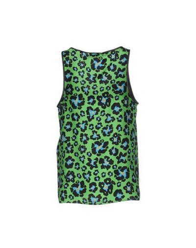 Shop Dsquared2 Silk Top In Light Green