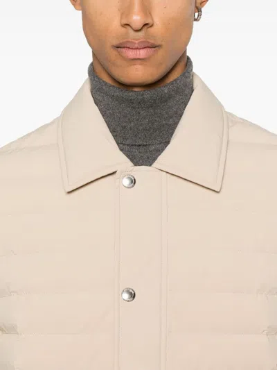 Shop Brunello Cucinelli Nylon Padded Jacket