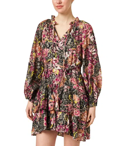 Kobi Halperin Alessi Womens Metallic Short Mini Dress In Multi