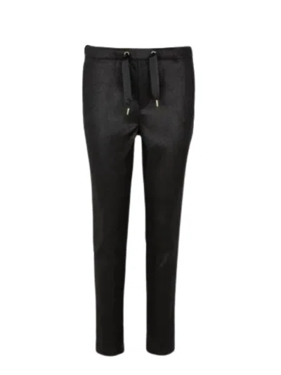 Reiko Women Faustine Trouser In Shiny Black In Multi