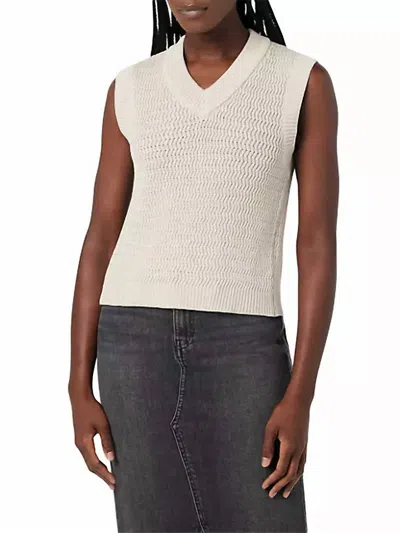 Hudson Knot Sweater In Ivory In Multi