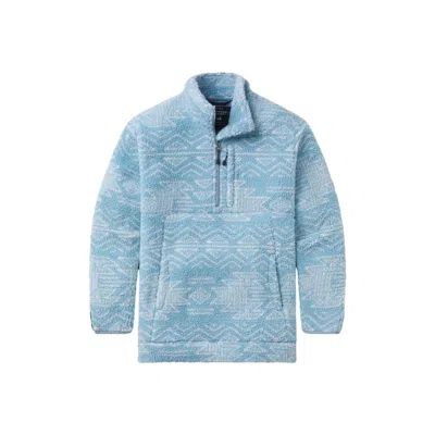 Southern Marsh Unisex - Sedona Dots Marsupial Pullover In Washed Slate In Multi