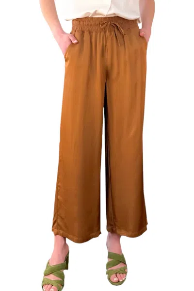Melissa Nepton Orti Pant In Summer Brown In Multi