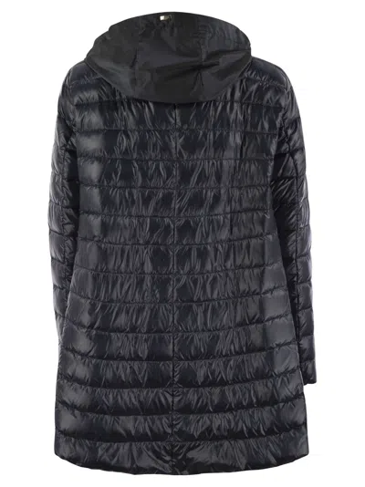 Herno Down Jacket In Ultralight Nylon And Techno Taffeta