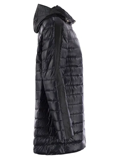 Herno Down Jacket In Ultralight Nylon And Techno Taffeta