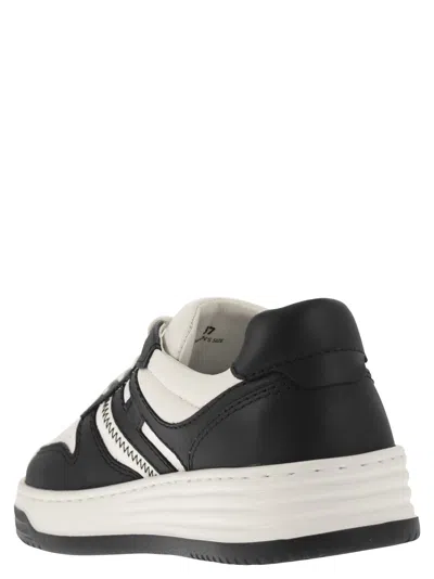 Hogan H630 Sneakers With Rubber Sole And Perforated Detailing
