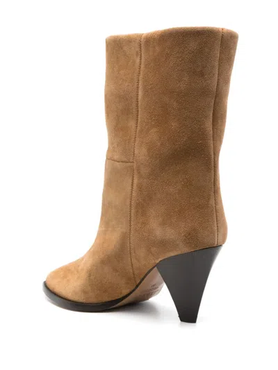 Isabel Marant Women's Rouxa Suede Leather Boots