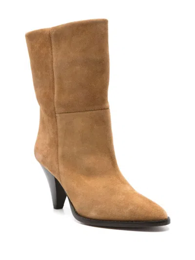 Isabel Marant Women's Rouxa Suede Leather Boots