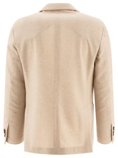 Lardini Single-breasted Wool Blend Blazer