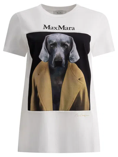 Shop Max Mara Printed Jersey T Shirt