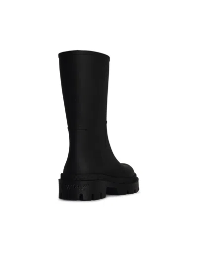 Shop Off-white Off White 'arrow' Black Pvc Boots