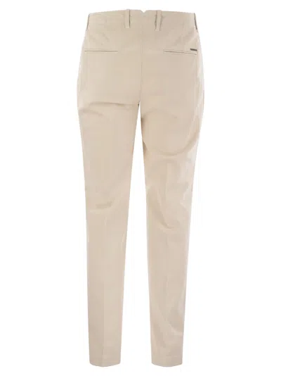 Peserico Men's Cotton Trousers With Darts