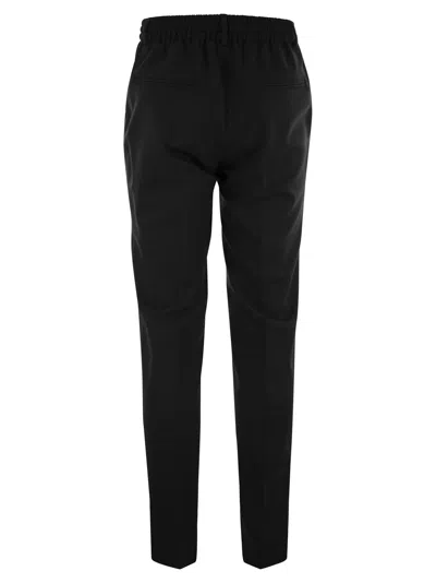 Peserico Men's Wool-blend Flannel Trousers
