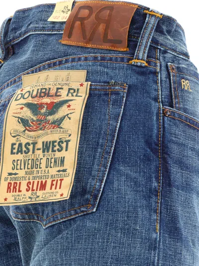 RRL RRL BY RALPH LAUREN "HILLSVIEW" SELVEDGE JEANS 