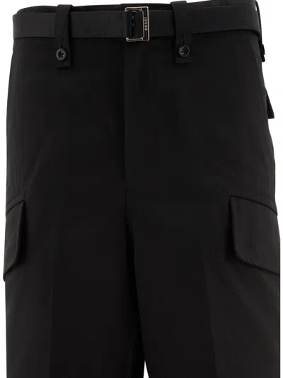 Sacai Belted Trousers
