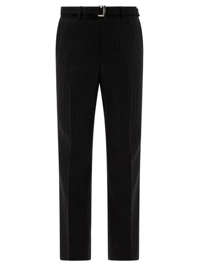Sacai Men's Pinstriped Trousers