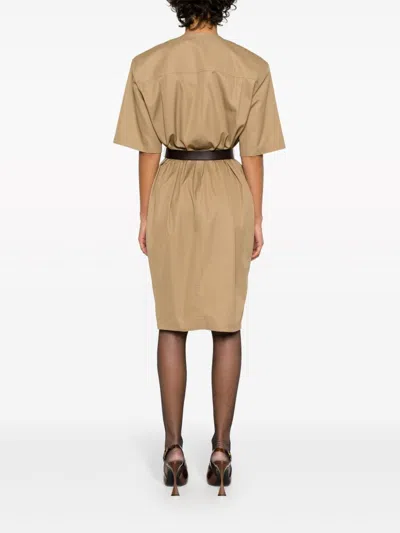 Saint Laurent Saharienne Dress