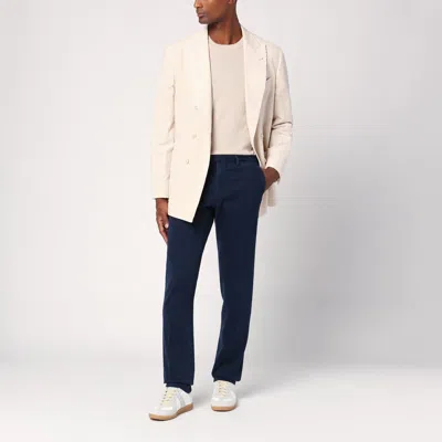 Santaniello Cotton Clark Double Pleat Pants