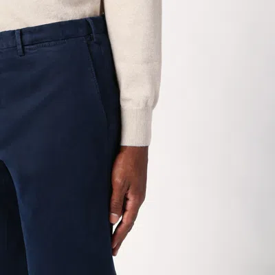 Santaniello Cotton Clark Double Pleat Pants