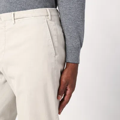 Santaniello Light Beige Cotton Trousers