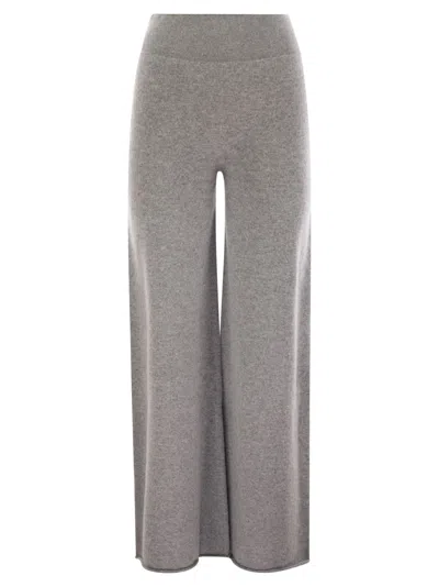 Vanisé Twist - Cashmere Wide-leg Trousers