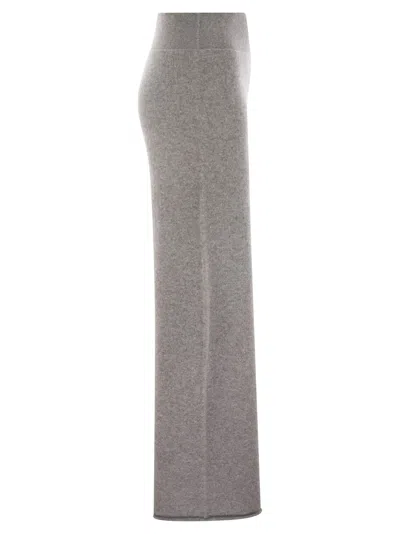 Vanisé Twist - Cashmere Wide-leg Trousers