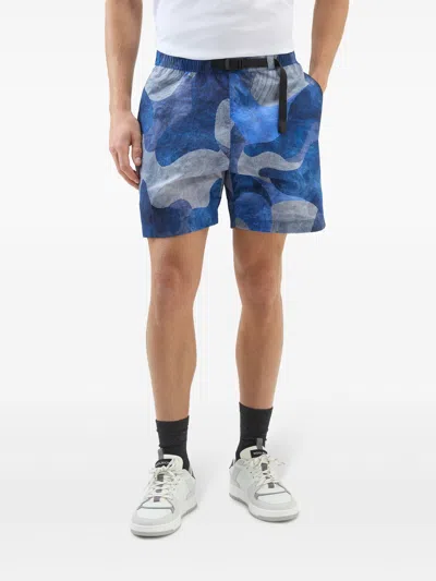 Shop Woolrich Camo Shorts