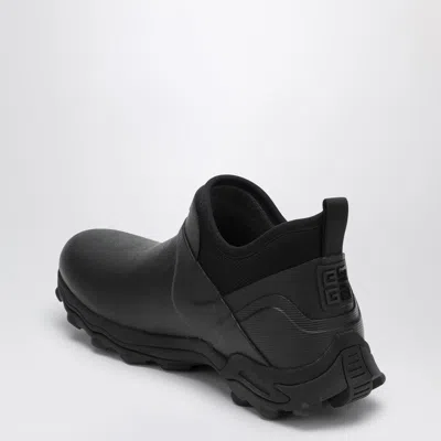 Givenchy Bogs Chelsea Boots In Rubber And Neoprene In Black