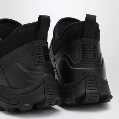 Givenchy Bogs Chelsea Boots In Rubber And Neoprene In Black