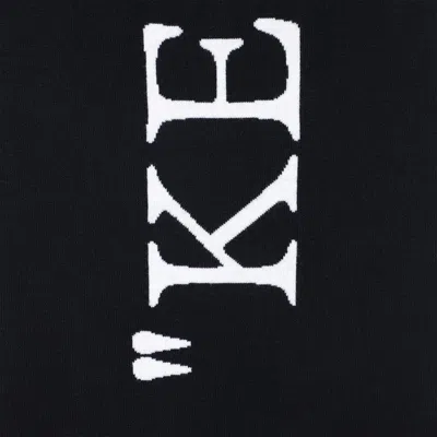 Off-white Off White™ Keep Warm Black/white Wool Scarf In Black