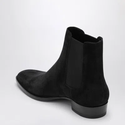 Saint Laurent Wyatt 30 Otterproof Chelsea Boot In Black