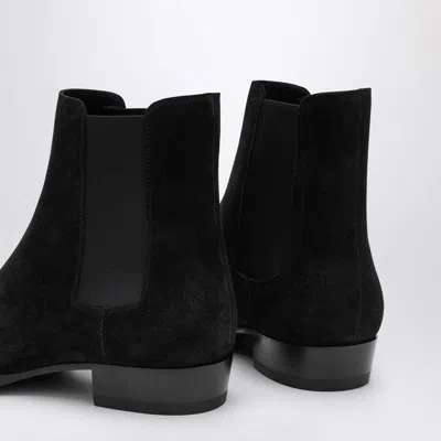 Saint Laurent Wyatt 30 Otterproof Chelsea Boot In Black
