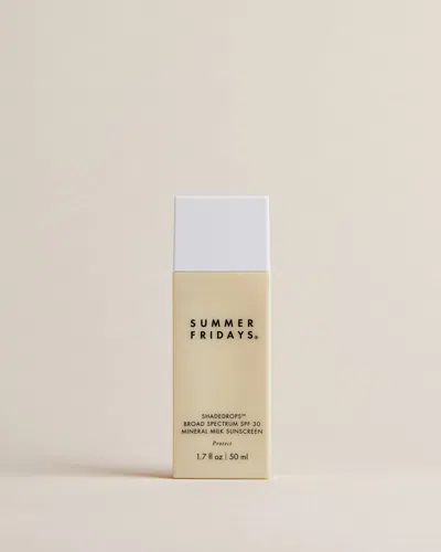 Summer Fridays Shadedrops Broad Spectrum Spf 30 Mineral Milk Sunscreen