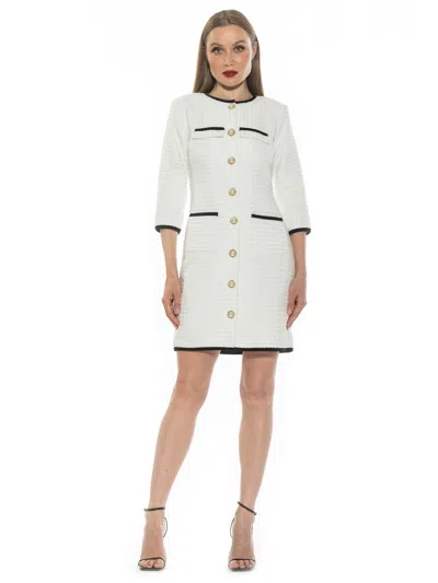 Alexia Admor Long Shirtdress In Multi