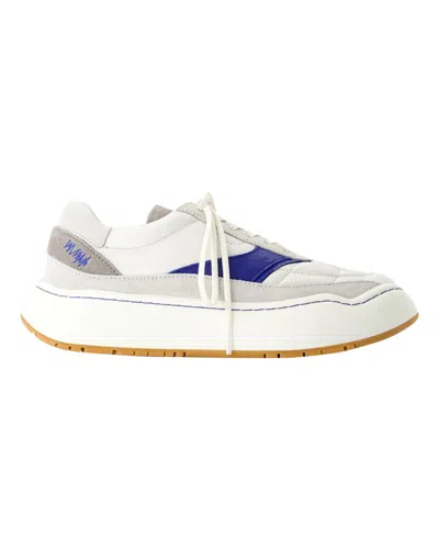 Adererror Log; Baus Sneakers - Ader Error - Leather - White In White